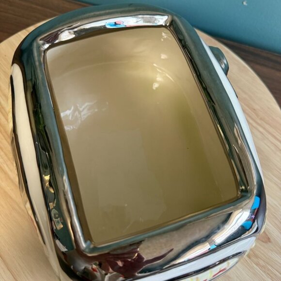 Vintage Henry Cavanagh Harrys Diner Ceramic Cookie Jar Retro Black & White EUC - Picture 6 of 9